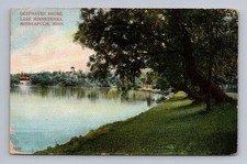 Grange Antique Minnesota Postcard MINNEAPOLIS Lake Minnetonka Deephaven 1913 picture