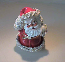 VINTAGE 1950'S CERAMIC LEFTON JAPAN SPAGHETTI SANTA CLAUS PLANTER picture