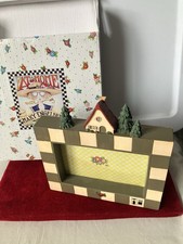 Vintage Mary Engelbreit Charpente 1997 House Cottage Picture Frame ME Boxed New picture
