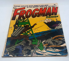 1953 Hillman Comics FROGMAN #9 Military + 1 FREE Stooges + 2  cartoons picture