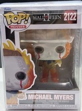 Funko Pop Halloween II Michael Myers (Fire) 2122 On Hand (w/Protector) NEW picture