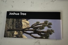 Joshua Tree National Park Map | New & Official | WITH Stamp | picture