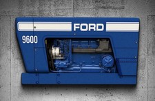 Wow Curved Ford model 9600 Tractor Farm 3D Sign picture