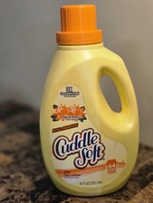 Vintage Cuddle Soft Fabric Softener Detergent 64 Oz Tropical Breeze New Full Jug picture