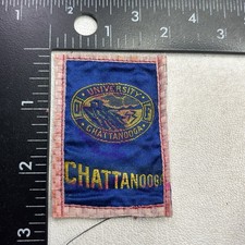 Vtg c 1910s UNIVERSITY OF CHATTANOOGA Egyptienne Luxury Cigarette Silk 592T picture