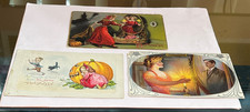 Antique Vintage 1900's HALLOWEEN POSTCARD LOT Tucks, Stecher, Series 304 AS IS picture