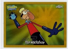 2025 Topps Chrome Spongebob 25th Gold Refractor /50 Barnacleboy #7 p8v picture