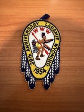 Vintage 1954 OA Original Participants NOAC Patch Wyoming REAL 39th Anv picture