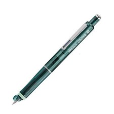 Writech Retractable Fountain Pen Med Nib Green Barrel Blue Ink Office School picture