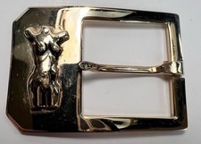 VENUS 1955 Belt Buckle Gold Color NEW ORLEANS MARDI GRAS KREWE FAVOR BR2431 picture