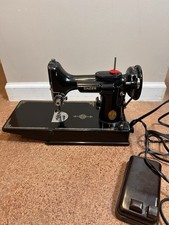 Vintage 1948 Featherlight Singer with Extras and Case Working Great Condition picture