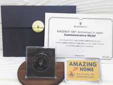 Maserati 100th Anniversary Commemorative Medal 2014 in Japan Not for Sale picture