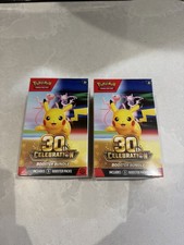 Pokémon Center TCG 30th Celebration Booster Bundle 2 Boxes, 6 Packs Each picture