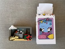 Mickey Mouse and Friends Disney Parks Diorama Big Thunder Mountain Figurine picture