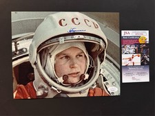 Valentina Tereshkova RARE autographed USSR cosmonaut 8x10 photo Spence JSA coa picture