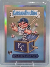 Topps 2026 Chrome Garbage Pail Kids GPK-17 Jac in the Box Jac Caglianone RC picture