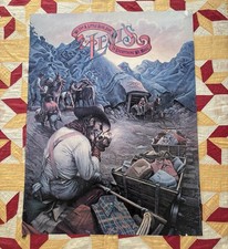 Vintage 70s Levi's Advertising Poster Overalls Advertising 23x31