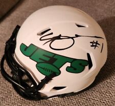 AHMAD SAUCE GARDNER SIGNED NEW YORK JETS MINI HELMET NYJ WHITE BAS AUTHENTICATED picture