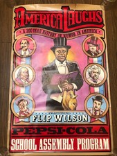 Vintage America Laughs Pepsi-Cola School Assembly Program Comedians Ad Poster picture
