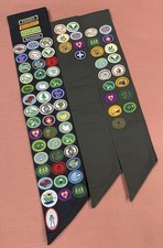 SDA Pathfinder Honor Sash Lot Vintage Patches Jamboree Camporee Seattle WA x3 picture