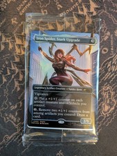 MTG Iron Spider, Stark Upgrade Borderless Promo #4 Foil Sealed NM picture