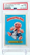 1985 Topps Garbage Pail Kids Series 1 - #40b Damaged Don - PSA 8 NM-MT picture