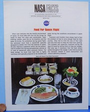 NASA Facts '67 vtg NASA Facts / FOOD For SPACE FLIGHT / COLOR Photos picture