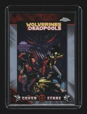 2025 Topps Chrome Marvel Deadpool Wolverines & Deadpools #2 Cover Stars #CS-28 picture