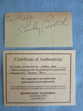 RARE SIGNED ORIGINAL W/COA SHIRLEY BOOTH picture