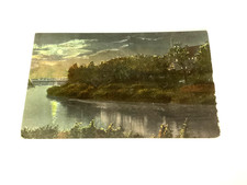 ANTIQUE 1914 BLOOM BROTHER POSTCARD CANADA DIVIDED STAMPED picture