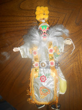 Vintage ornate Chinese opera puppet or hand puppet picture