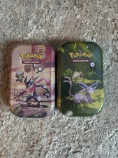 2x Pokémon TCG 30th Celebration Mini Tin Bundle – Greninja & Espeon – Sealed picture