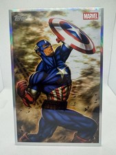 Topps 2026 Marvel Vault Vault Originals Captain America Box Top VO-04 Ariel Diaz picture