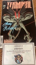 Terminal #10 Ultra-Rare Advance Edition Variant Signed Andy Kubert W/ COA picture