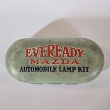 Vintage Eveready Mazda Automobile Antique Auto Tin picture