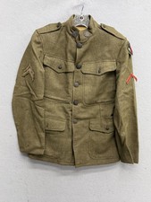 Original WW1 US Army Uniform Top Only Named Frank Currie Division 2 picture