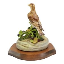 Vintage Cybis Ceramic Male Skylark Bird Figurine Sculpture Signed Numbered #168 picture