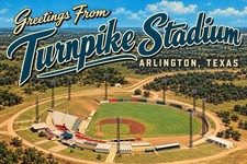 Turnpike Stadium Arlington, Texas MODERN Postcard 4x6 Baseball E372 picture