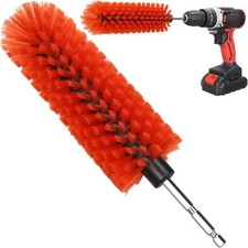 1 Pack Drill Brush for Car Wheel and Bottle(Red) picture