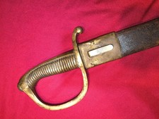 antique Italian French Napoleonic Briquet With Scabbard 19th  picture