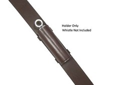 Whistle Holder Brown Fit Over Sam Brown Shoulder Strap WW1 & WW2 R1516 picture