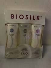 Biosilk Trio Silk Therapy Shampoo , Treatment & Conditioner 7 fl oz each NIP picture