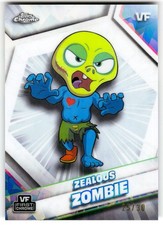 Zealous Zombie White Sapphire #25/30 2026 Topps Chrome Sapphire VeeFriends picture