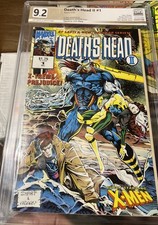 DEATHS HEAD all 1 SIGNED LIAM SHARP PGX 9.2 NEVER PRESSED Fast Shipping picture