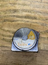 Vintage Lufkin Tape Measure 25ft. Rocker Lock Belt Clip Yellow Tape #2325 D USA picture