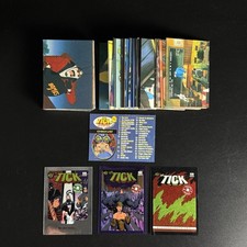 1997 Comic Images - The Tick Comic Full 72 Base Card Set & 3 Promos #C2-C4 picture