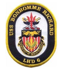 USS Bonhomme LHD-6 Patch – Plastic Backing picture