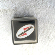 NEW - Vtg DURAKON Company Service employee Lapel Pin Lapeer MICHIGAN NOS + box picture