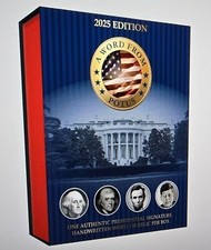 2025 POTUS A WORD FROM THE PRESIDENT, FACTORY SEALED BOX-ONE CARD PER BOX picture
