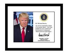 Personalized Donald Trump 8x10 Signed Official Photo YOUR NAME autographed   picture